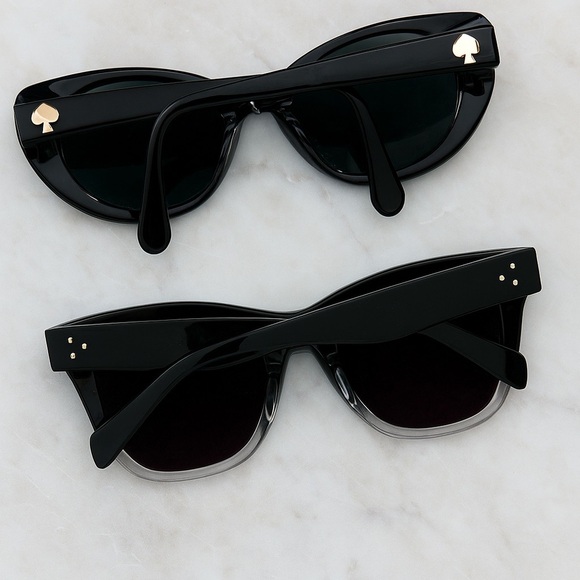 Stylish set of Black UV Sunglasses - new without tags - Picture 2 of 2